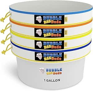 Bubblebagdude 1 Gallone 4 Bag Kit