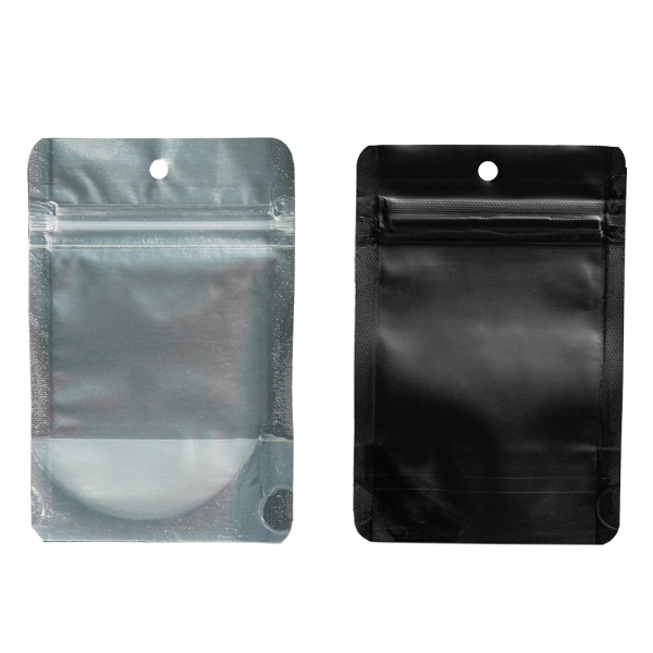 Zip Bags Qnubu Smell Proof Black 3.5g 8,5x13cm (Pack 50un)