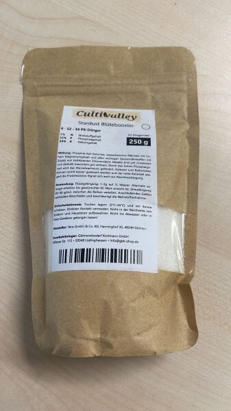 Cultivalley Stardust Blütebooster 250gr