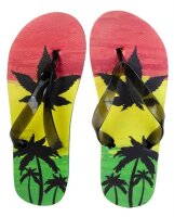 Strandschuhe, Gr. 36-39, "Rasta Leaf"