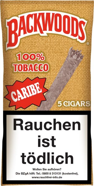 Backwoods Caribe Cigars 5er Pack