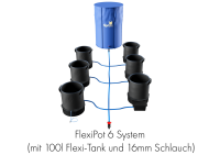 AutoPot FlexiPot 6 System mit 100L tank