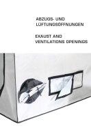 Heisenberg Grow Zelt 120x120x200 Weiß