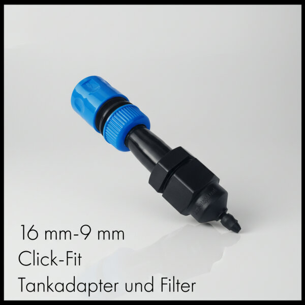 Autopot Zubehör, Click-Fit Schlauchkupplung (Ø 9 mm)