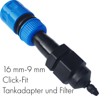 Autopot Zubehör, Click-Fit Schlauchkupplung...