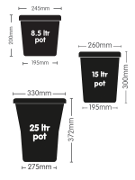 Autopot Topf 8,5 L