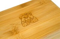 Dreh-Tray / Aufbewahrungsbox Holz "Beaver"...