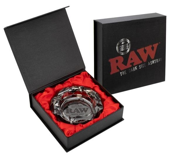 RAW Glas Aschenbecher | The Dark Side Ashtray