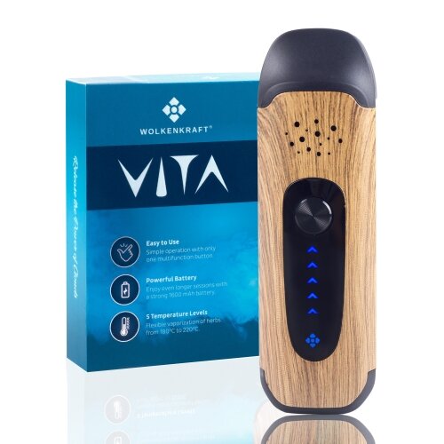 Wolkenkraft ViTA Vaporizer Holzoptik