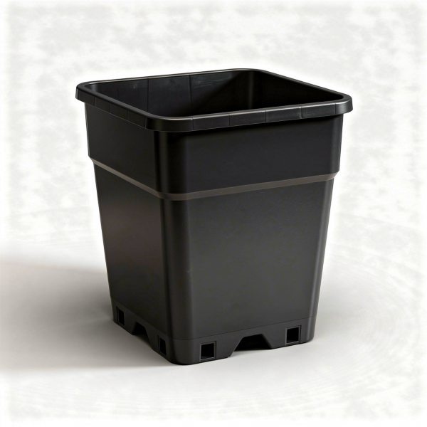 Topf eckig 25 Liter 33 x 33 x 35cm