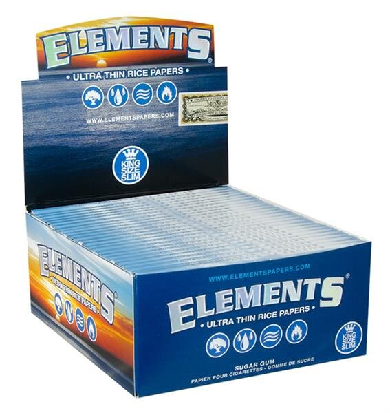 Elements King Size Slim Ultra Thin Papier