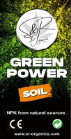 S&R Organics  Green Power Soil Erde mit Perlite 40 l