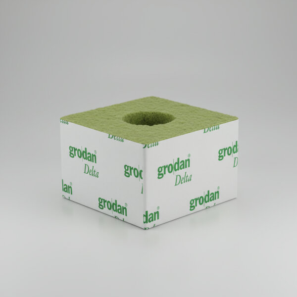 Steinwollblock Farmers Choice 15 cm - 4cm Loch