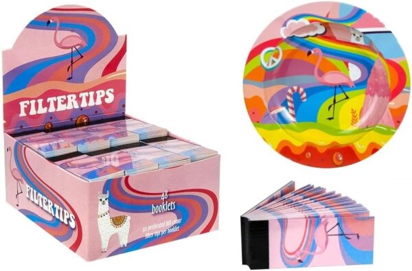Filtertips Flamingo