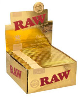 RAW Ethereal (Gold) King Size Slim Zigarettenpapier,...