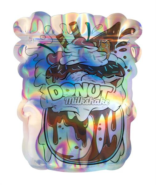 Mylar Bag Geruchsdicht Donut Milkshake 10 Stück