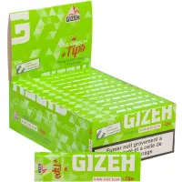 GIZEH GRÜN King Size Slim mit Tips