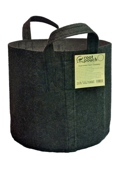 Root Pouch Stofftopf Schwarz 127L