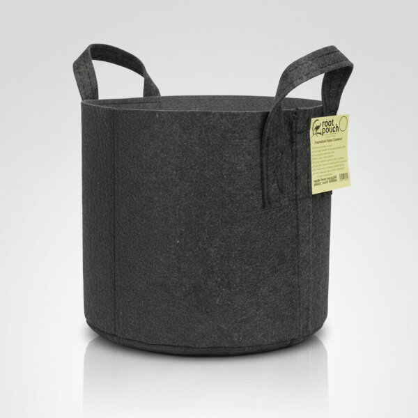 Root Pouch Stofftopf Schwarz 127L
