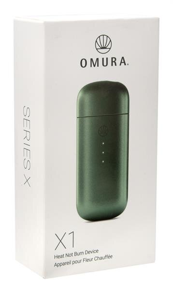 OMURA COMPLETE SET "Series X1" Vaporizer Grau (anthrazit), aus Metall
