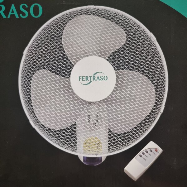 Fertraso Wallfan mit Fernbedienung