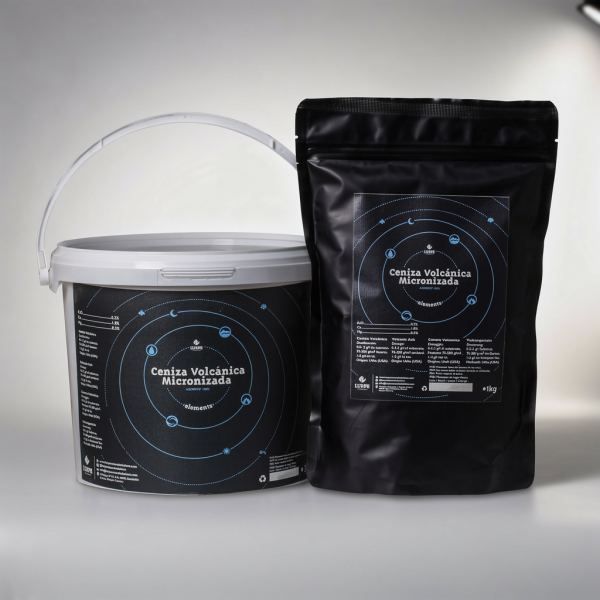 LURPE Ceniza Volcánica Micronizada Vulkan Asche 20 Kg