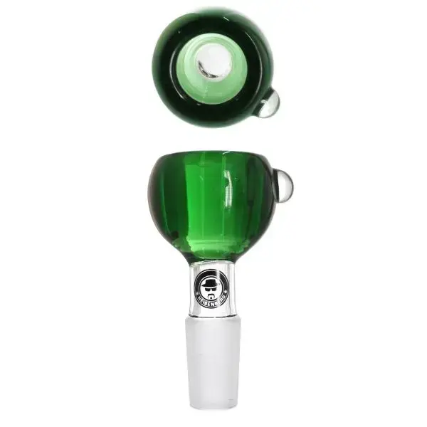 Heisenberg Gemstone Bowl 14,5 mm – Grüner Glaskopf mit Stil