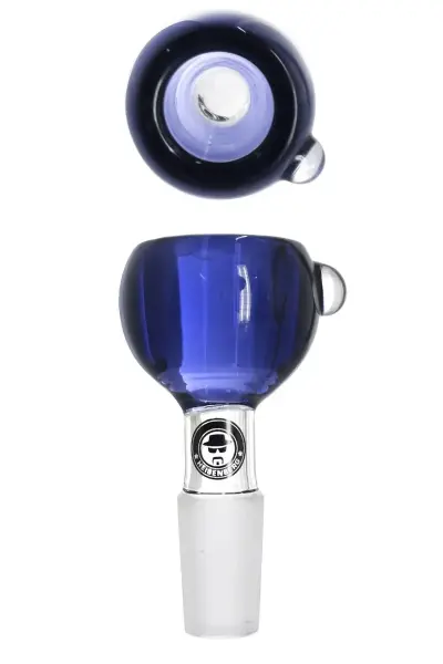 Heisenberg Gemstone Bowl 14,5 mm – Blau Glaskopf mit Stil