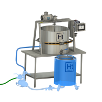 Hashtek Platinum Recirculation Bundle 46 Gallonen mit Vortex Pumpe ohne falschem Boden