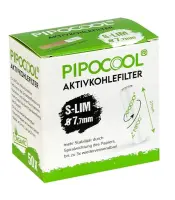 PipoCool Aktivkohlefilter Slim 50er