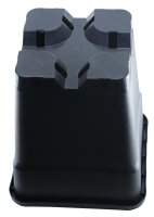 Topf eckig 37x37x37cm 30 Liter