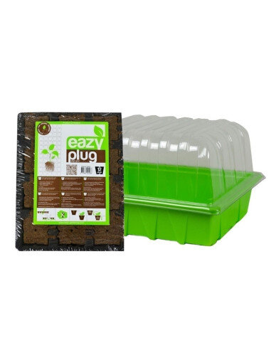Eazy Plug 12er Tray mit Mini Gewächshaus