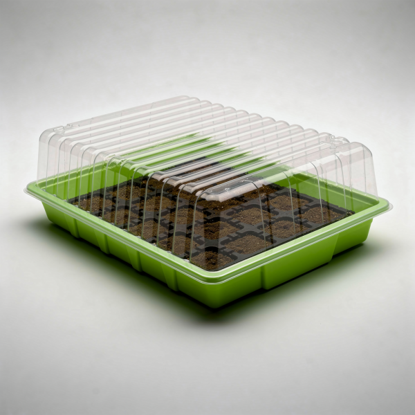 Eazy Plug 24er Tray mit Mini Gewächshaus