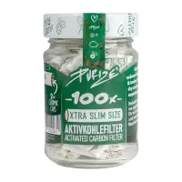 Purize Glas  XTRA Slim Size Aktivkohlefilter 100 Stk....