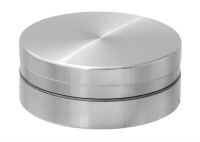 Kopie von Edelstahl Mühle / Grinder, 2teilig, ø 50mm, silber #1
