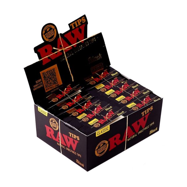 RAW Perforated Wide Tips – King Size , ungebleicht & extra breit