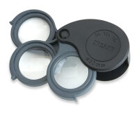 Carson TriView 5x/10x/15x Klapplupe mit integrierter...