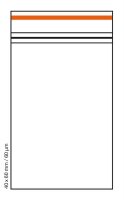 Druckverschlussbeutel/Tütchen, 60µm, 40x60mm,...