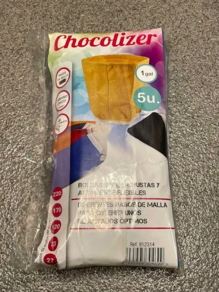 Chocolizer Bubble Bag Set  5-teiliges Extraktorbeutel-Set (3,7 l, 27–220 µm)