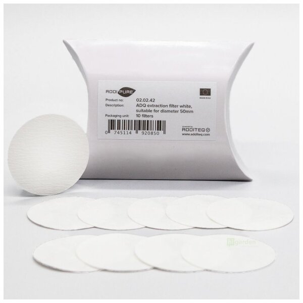 ADQ-Extraktionsfilter für ADDIPURE PEO‑Extraktor (50 mm, Packung 10 Stück)