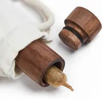 Grannys Weed J-Tube Joint Hülle aus Walnussholz