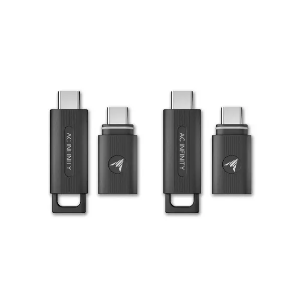 AC Infinity UIS 1-zu-1 kabelloser Transmitter und Empfänger, 2er-Pack