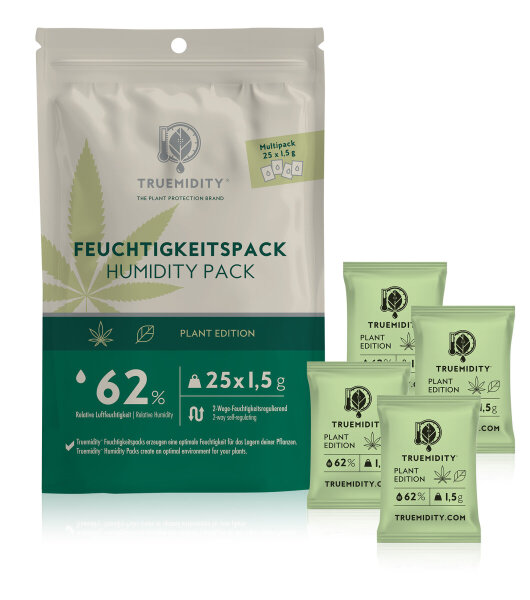 Truemididty Feuchtigkeits Multi Pack 62% 25 x 1,5 g